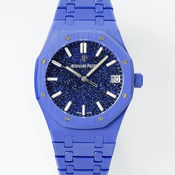 APS工場改装オーデマ ピゲコピー ロイヤルオークコピー 15500 ブルーセラミック 